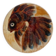 Dish decorated with fish Puigdemont 1960