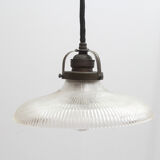 Art Deco ceiling lamp with porcelain pendulum 1920
