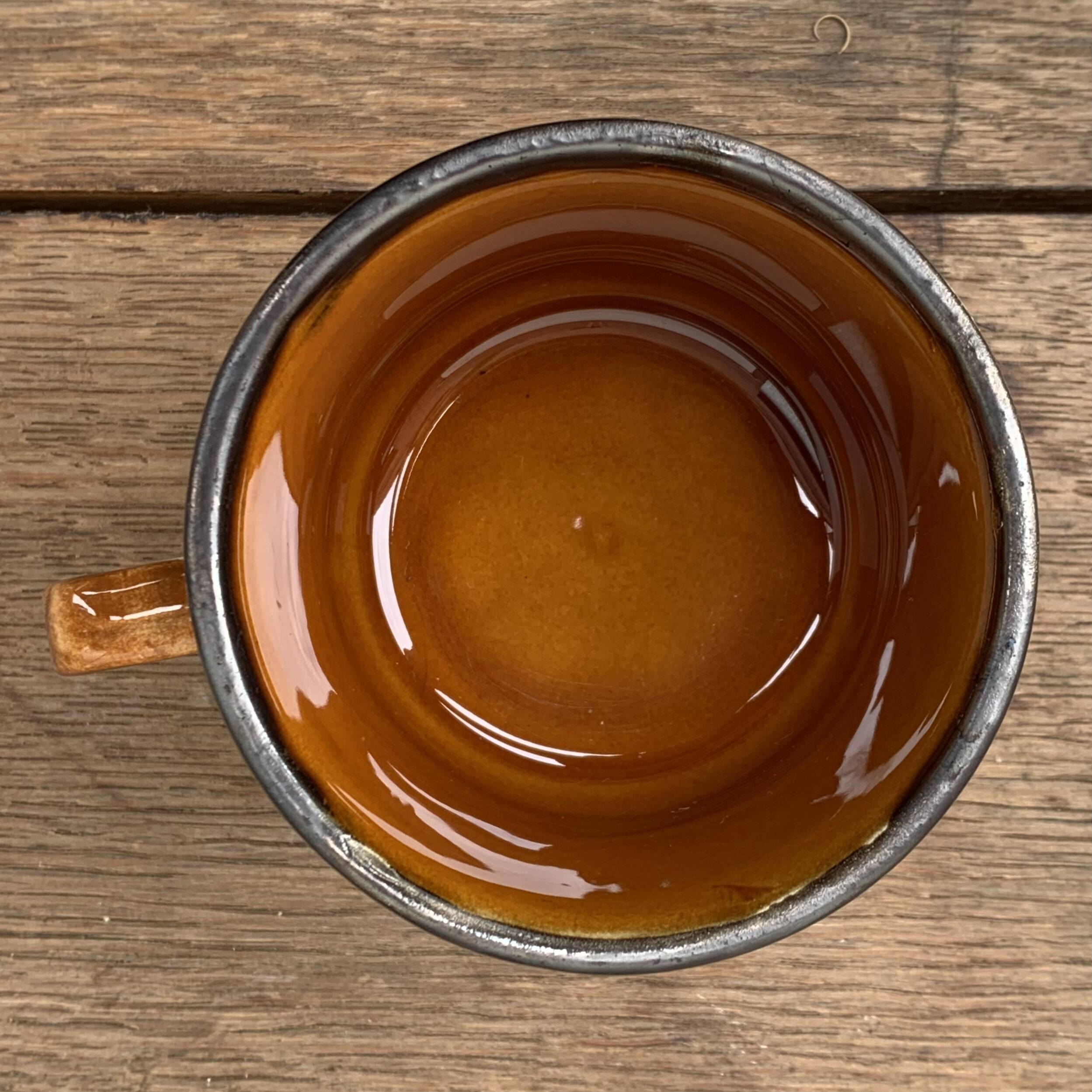 Boch La Louvière coffee service and dessert plates - Bernadette series, 1966