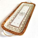 Rectangular porcelain cake dish B and C / Limoges