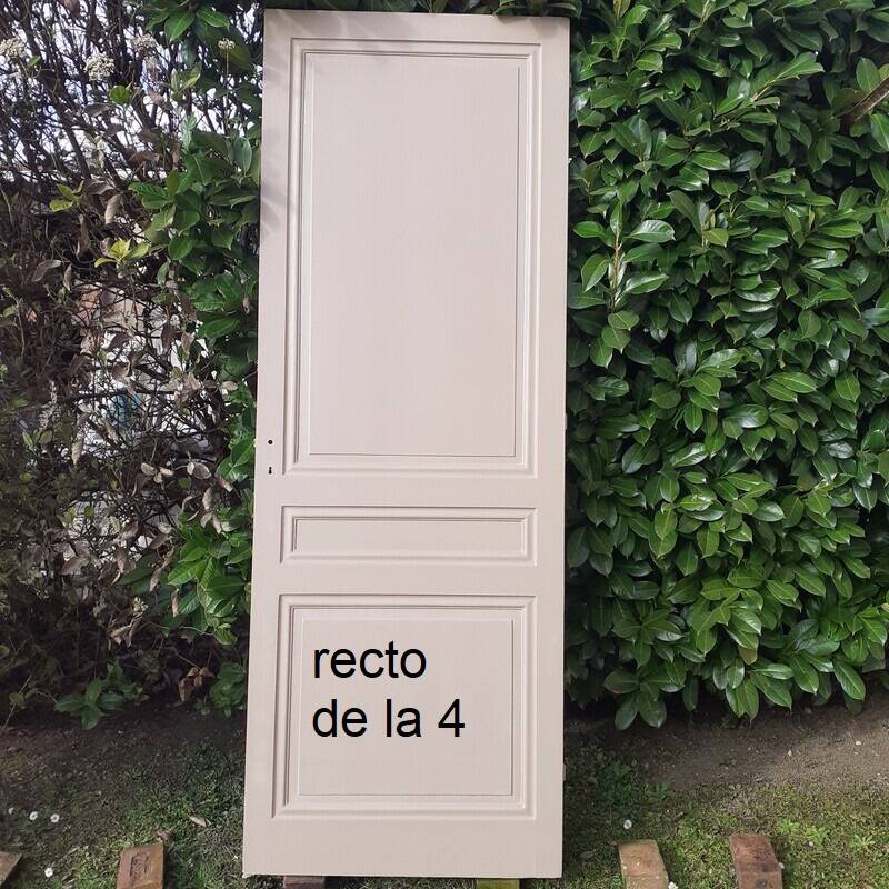 Set of 4 old solid wood interior doors