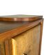 Striking Art Deco birch wood sideboard