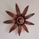 Old wooden wall light