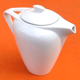 White porcelain coffee maker Seltmann Weiden Bavaria Bianca-Maria Germany