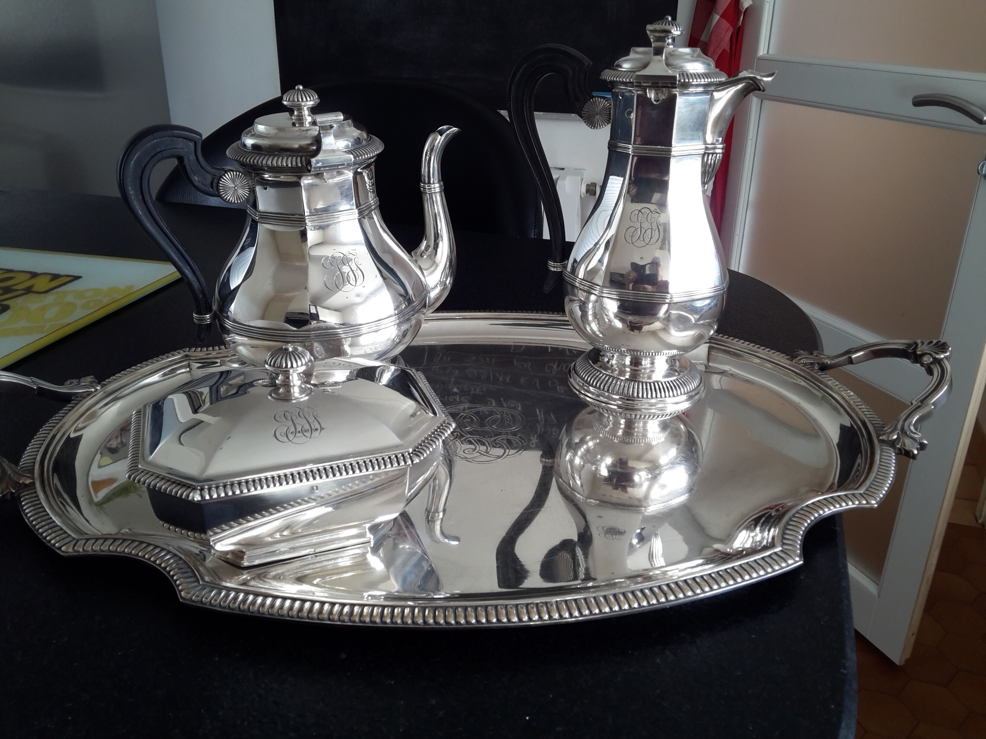 Cardeilhac silverware tea and coffee service