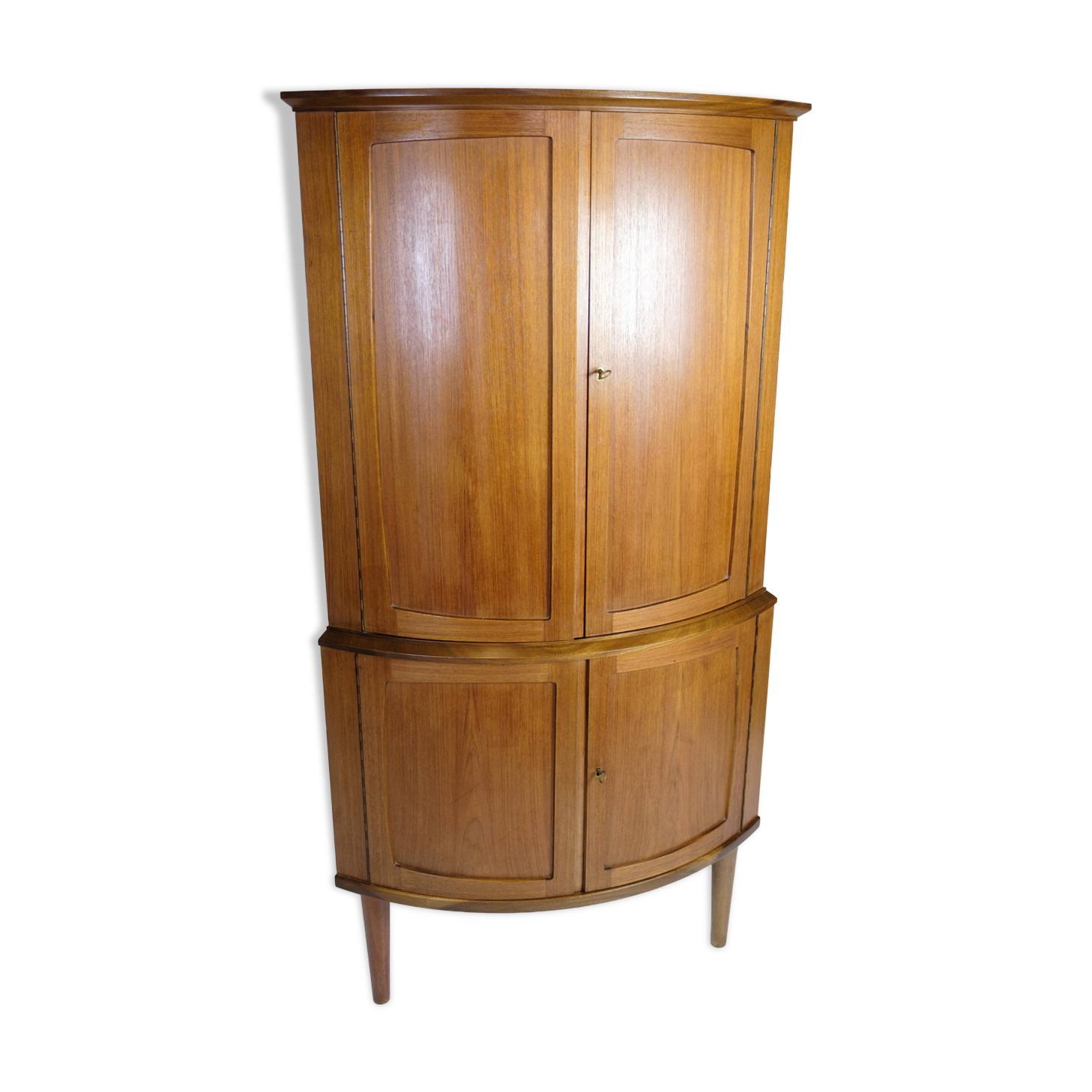 Corner cabinet - Teak - Danish design - Peterson Midtjydsk Møbelfabrik - 1960s