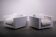 Saratoga armchairs by Lella and Massimo Vignelli for Poltronova