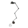Rare Jieldé 4-arm floor lamp