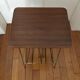 Small vintage table carries 60s review