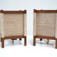 Set of two French table lamps