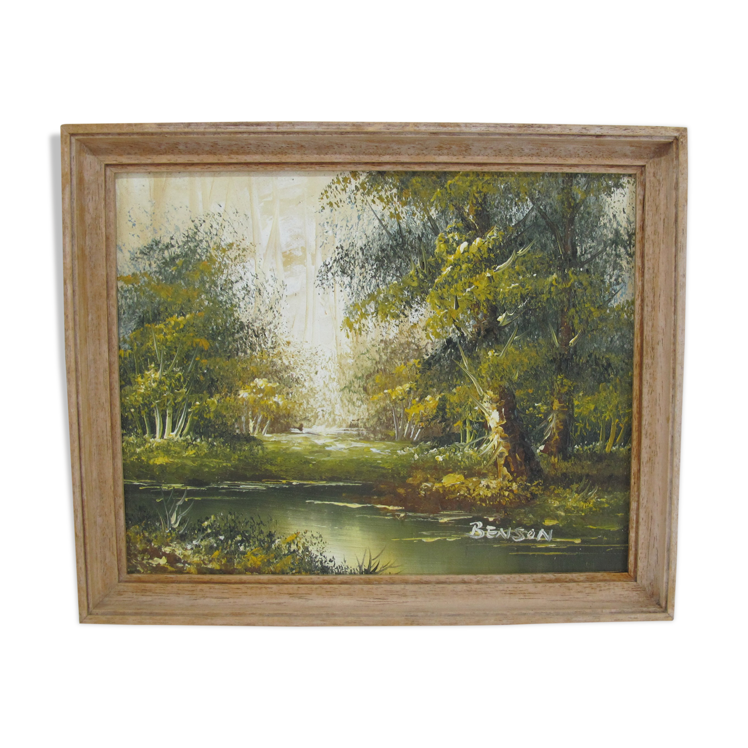 Landscape painting "benson" - oil on canvas