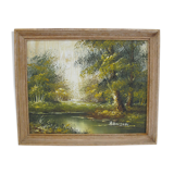 Landscape painting "benson" - oil on canvas