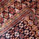 Vintage Pakistani carpet Lahore handmade 94cm x 178cm 1960s, 1C806