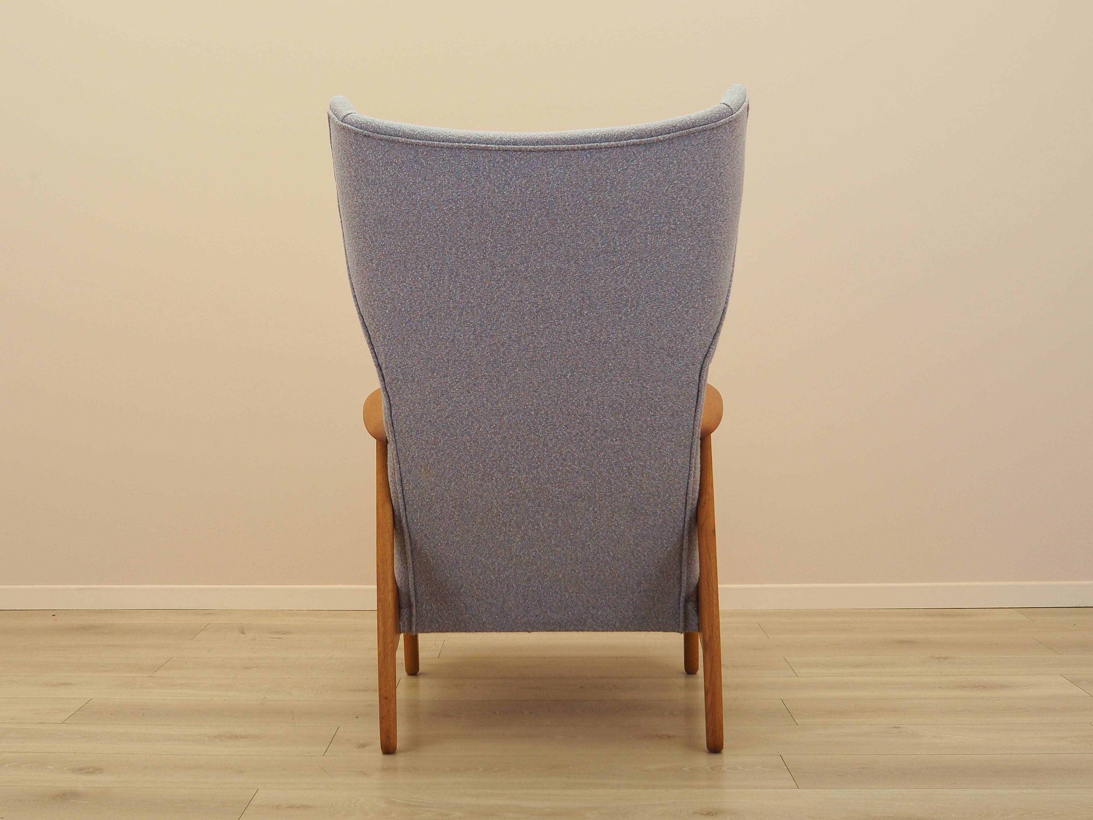 Fauteuil, design danois, années 1970, fabriqué au Danemark