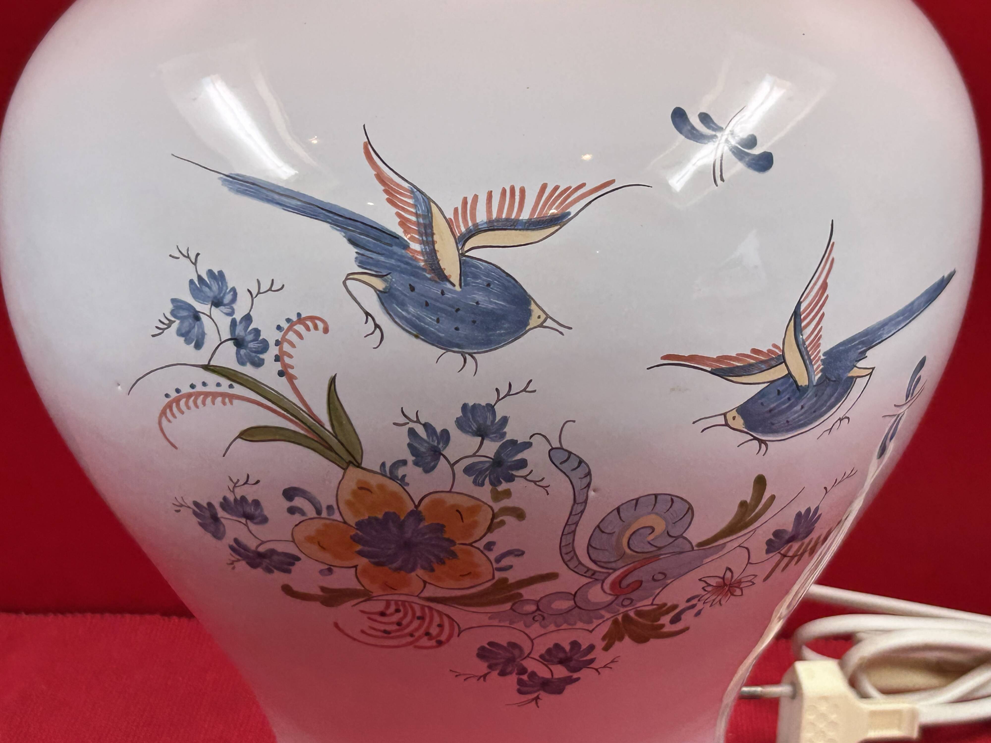 ceramic lamp Jean Alexiu Pottery of the Chapel of Pots