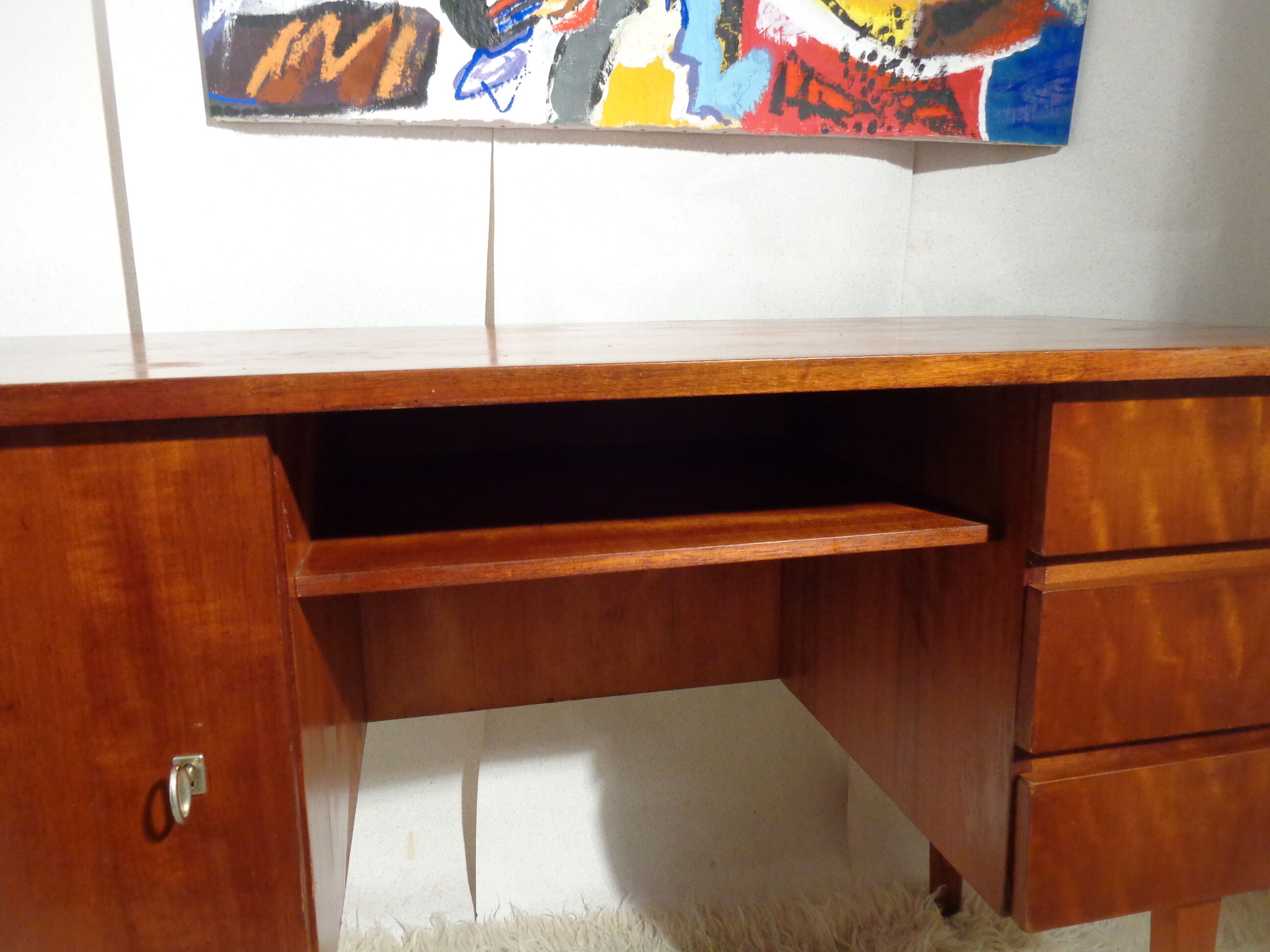 Vintage office of the 60s teak