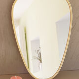 Miroir goutte d'eau 29x47cm