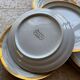 12 Saint-Amand porcelain dessert plates