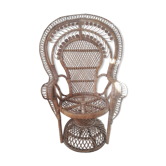Fauteuil Emmanuelle peacock