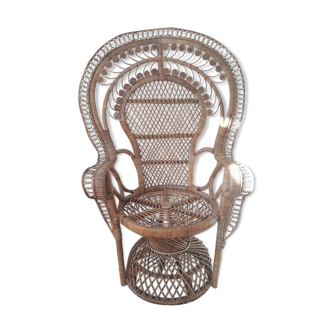 Emmanuelle peacock armchair