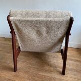 Scandinavian vintage teak armchair