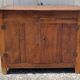 Low sideboard, country sideboard, rustic, solid oak, mid 19th century.
