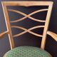 Paire de fauteuils Baptistin Spade 1940 en chêne clair