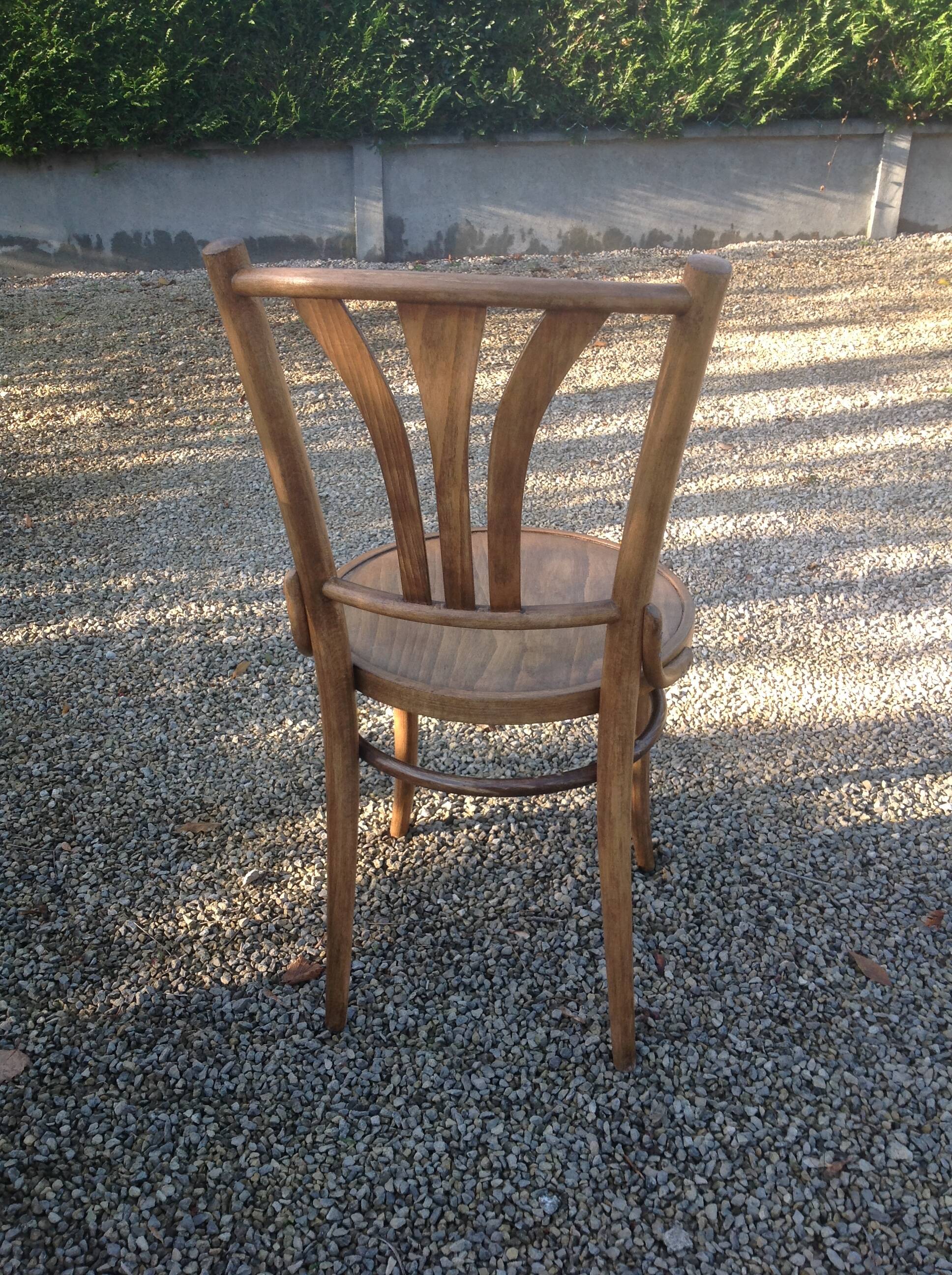 6 chaises bistrot vintage