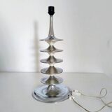 Lampe space age chromée