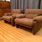 Pair of Coronado armchairs, designed by Tobia Scarpa, C&B Italia, 1960s