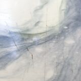 White marble coffee table from the 70s