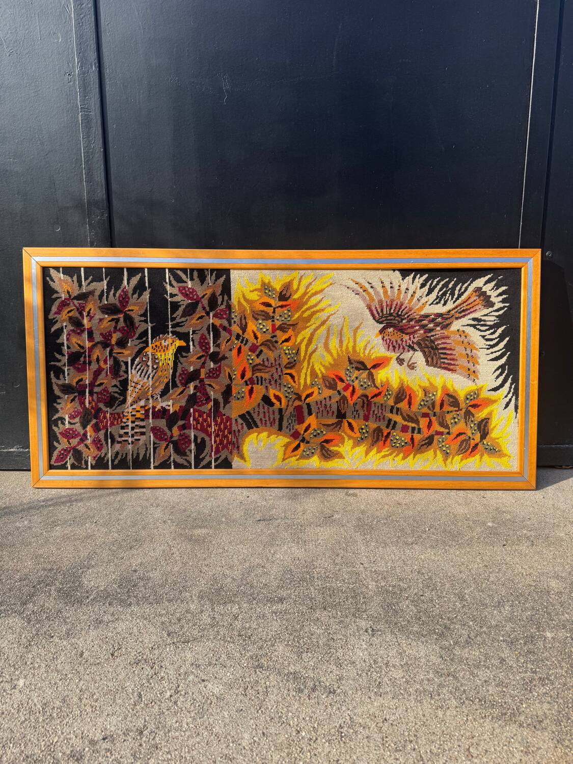 Tapestry by Jean Lurçat from the 1970s.