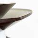 Pendant light "Trava" large brown version by Carl Thore for Granhaga Metallindustri. Sweden 1970s.