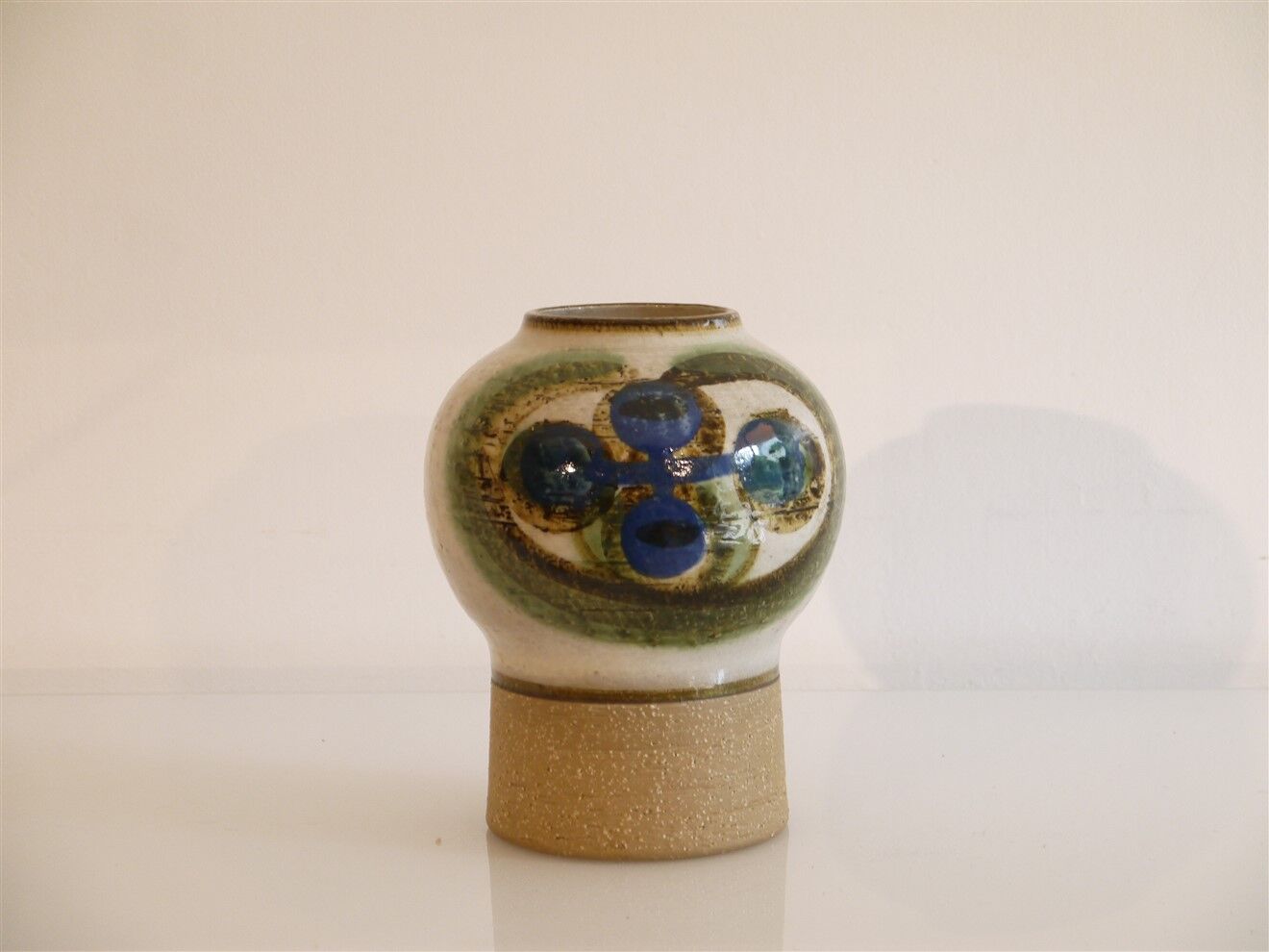 Danish ceramic vase by Noomi Backhausen for Soholm 1960