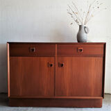 Teak Furniture / Small Enfilade Eric BROUER / Vintage Teck / Scandinavian Buffet / Small Buffet - Vintage Bar Furniture / Made in Denmark / Mid Century