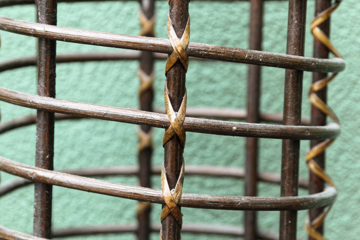 Rattan umbrella stand