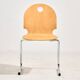 Stackable beech chair