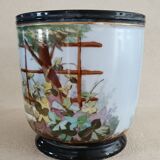 Napoleon III porcelain pot cover