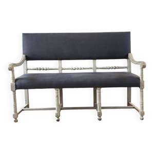 banquette de style louis