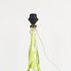 Vintage Belgian crystal glass table lamp by Val Saint Lambert