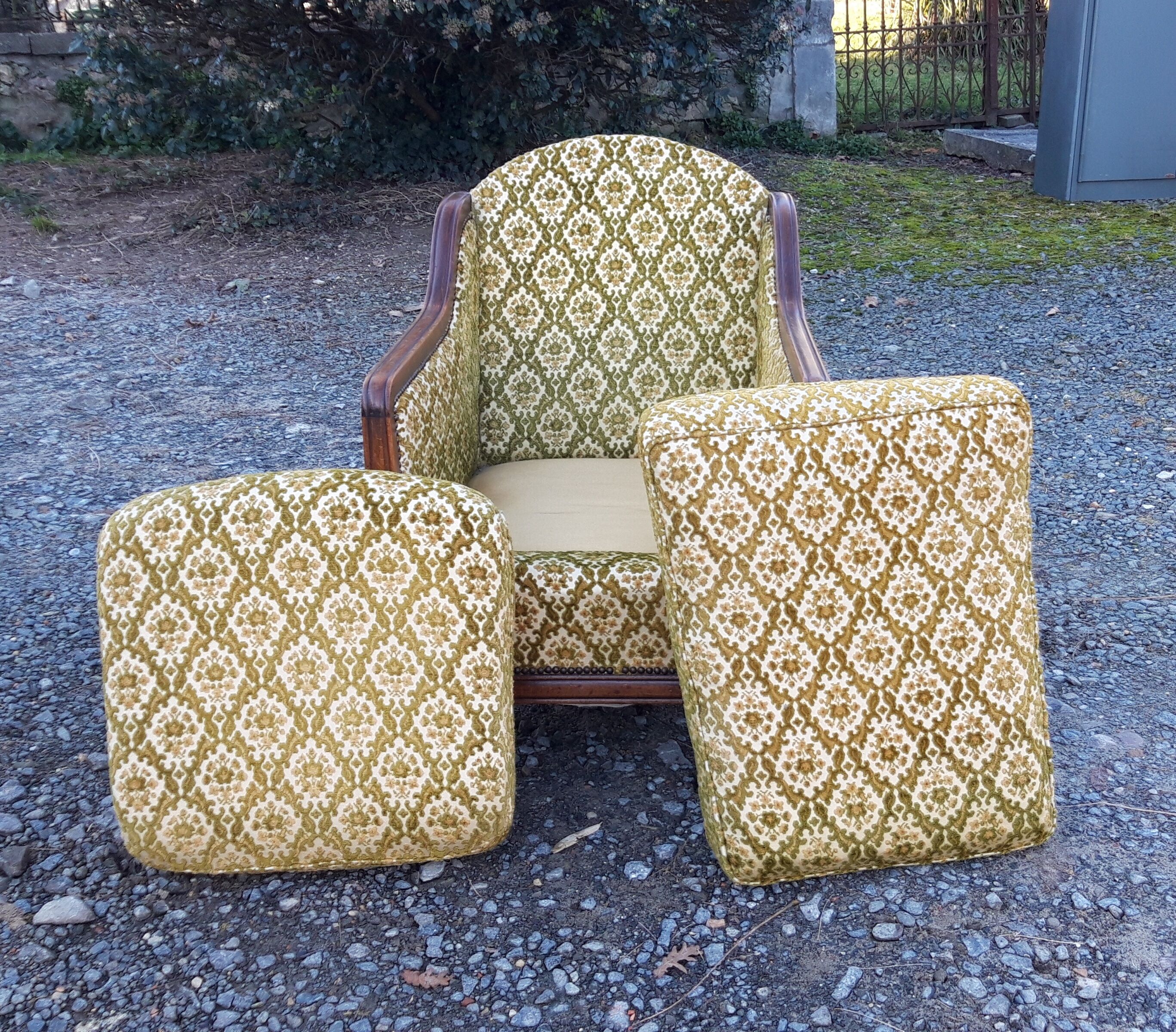 Pair of vintage armchairs