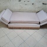 Art Nouveau chaise longue banquette