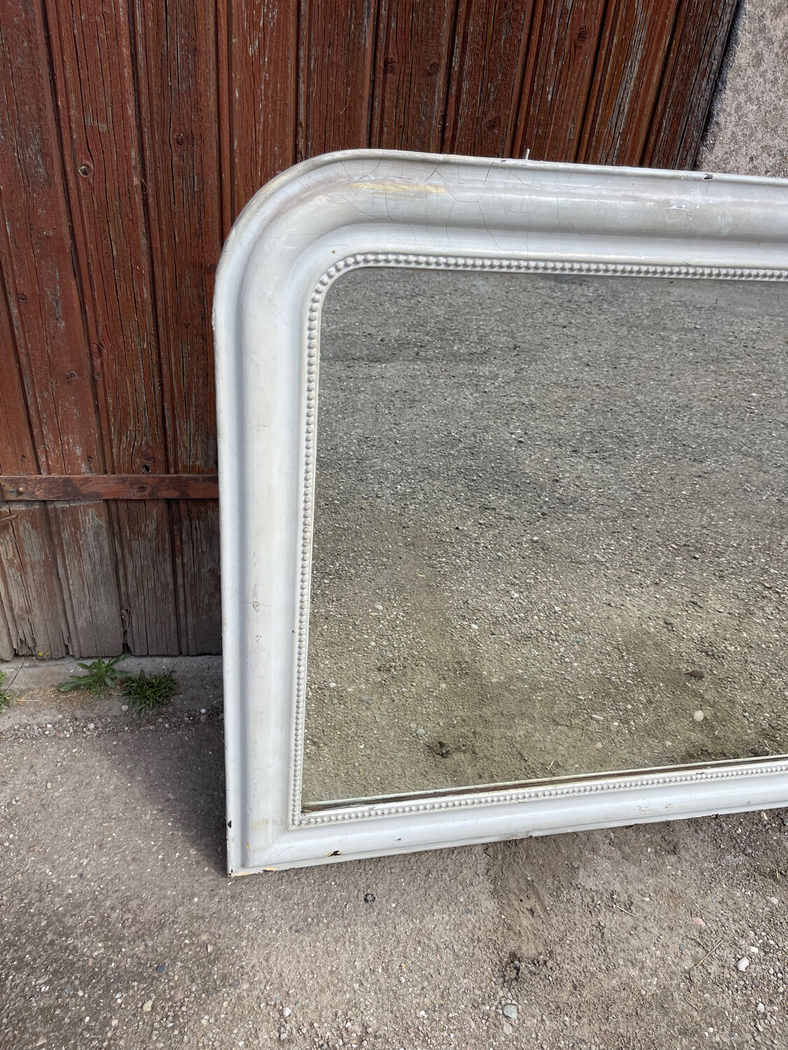 Mirror Louis-Philippe width 297 cm x height 91 cm