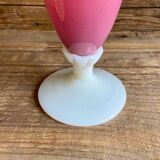 Pink opaline vase
