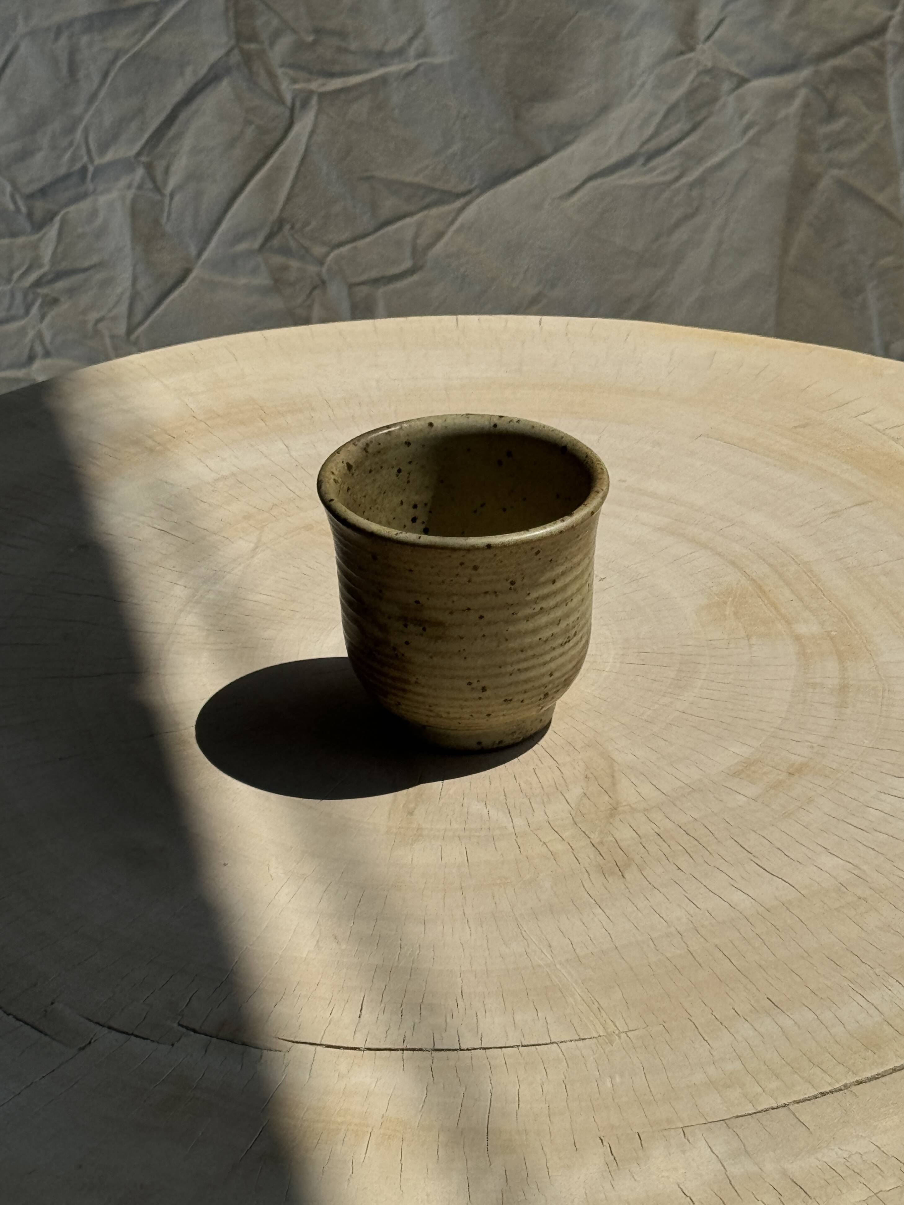Small stoneware mug