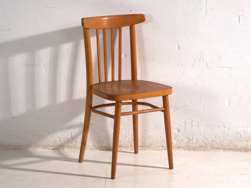 Antique bentwood chairs TON – Czechoslovakia, circa 1960 #9 – Set of 2 pieces