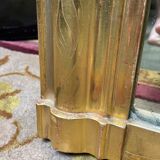 Miroir époque Louis Philippe à la feuille d’or