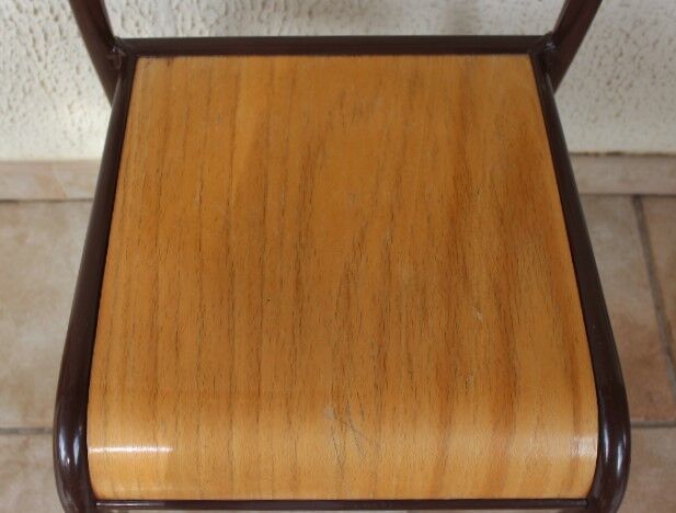Pair of vintage Mullca school chairs