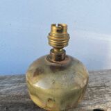 Vintage ceramic ball lamp