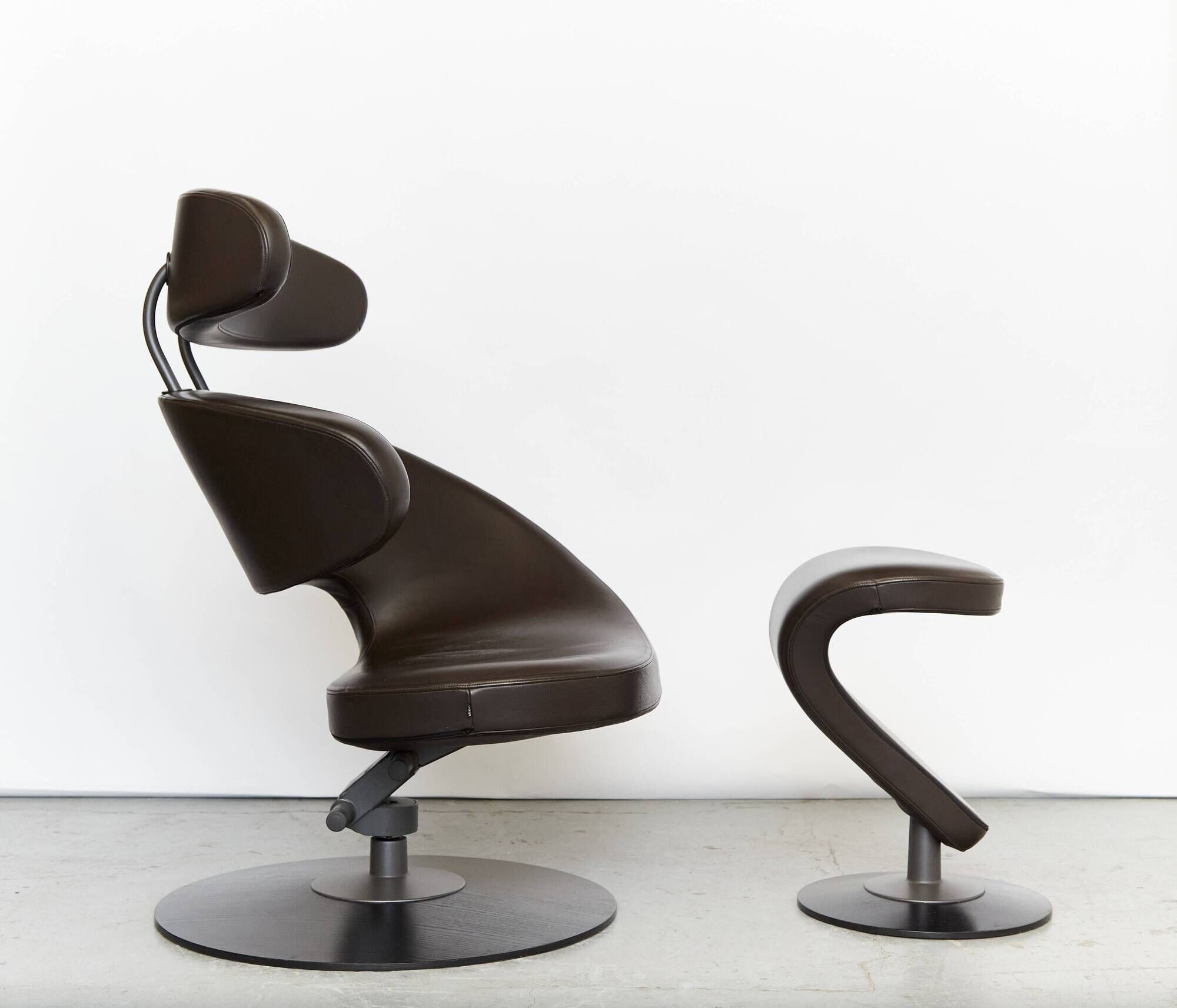 Fauteuil & Ottomane Peel par Olav Eldøy pour Varier, 2000s, Set de 2